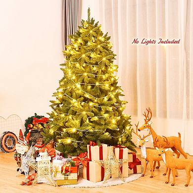 6 Feet Unlit Artificial Christmas Tree With 1250 Branch Tips