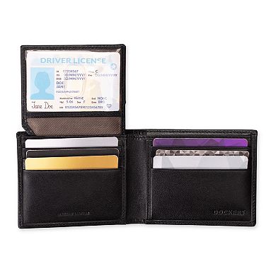 Men's Dockers® RFID-Blocking Leather Passcase Wallet