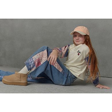 Girls 7-16 Levi's® Patchwork Long Sleeve Top