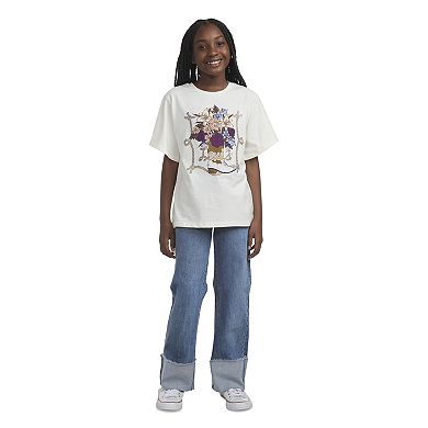 Girls 7-16 Levi's® Wide Leg with Deep Cuffs Jeans