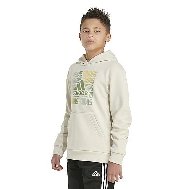 Boys 8-20 adidas Brand Graphic Fleece Hoodie
