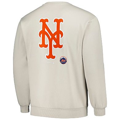 Men's Gray New York Mets Ballpark Pullover Sweatshirt