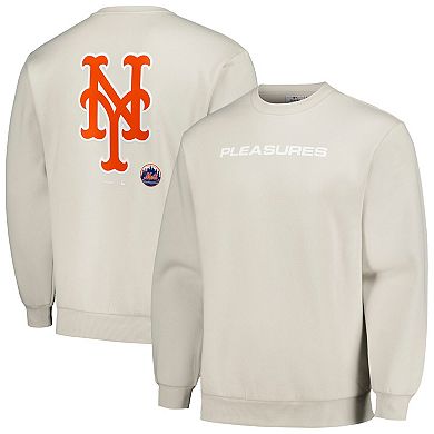 Men's Gray New York Mets Ballpark Pullover Sweatshirt