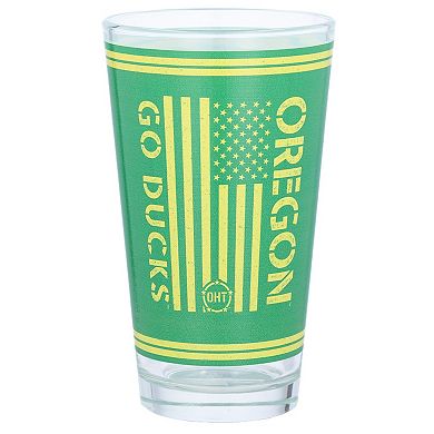 Oregon Ducks 16oz. OHT Military Appreciation Pint Glass