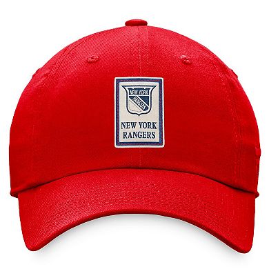 Women's Fanatics Branded Red New York Rangers Heritage Vintage Adjustable Hat