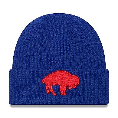 Men's New Era  Royal Buffalo Bills Historic Prime Cuffed Knit Hat