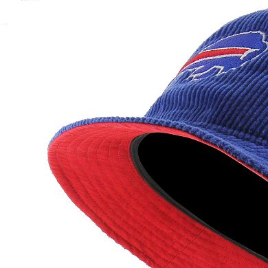 Men's '47 Royal Buffalo Bills Thick Cord Bucket Hat