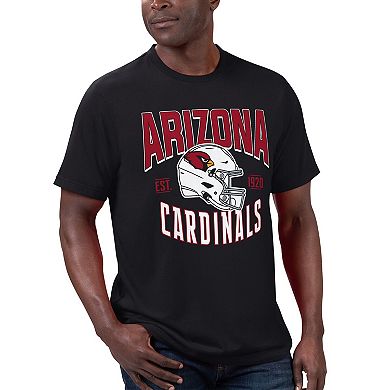 Men's G-III Sports by Carl Banks Cardinal/Black Arizona Cardinals T-Shirt & Full-Zip Hoodie Combo Set
