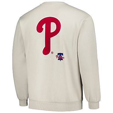 Men's Gray Philadelphia Phillies Ballpark Pullover Sweatshirt