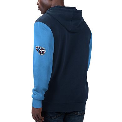 Men's G-III Sports by Carl Banks Navy/Light Blue Tennessee Titans T-Shirt & Full-Zip Hoodie Combo Set