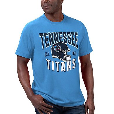 Men's G-III Sports by Carl Banks Navy/Light Blue Tennessee Titans T-Shirt & Full-Zip Hoodie Combo Set
