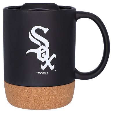 The Memory Company Chicago White Sox 14oz. Cork Bottom Mug with Lid