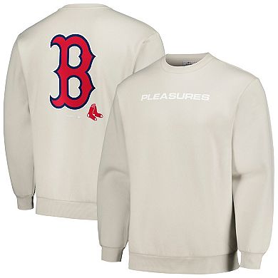 Men's Gray Boston Red Sox Ballpark Pullover Sweatshirt