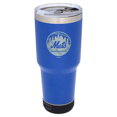 The Memory Company New York Mets 30oz. Stainless Steel LED Bluetooth Tumbler