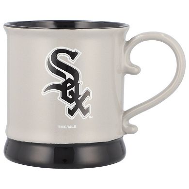 The Memory Company Chicago White Sox 16oz. Fluted Mug with Swirl Handle