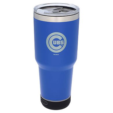 The Memory Company Chicago Cubs 30oz. Stainless Steel LED Bluetooth Tumbler