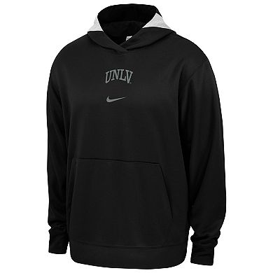 Men's Nike Black UNLV Rebels Basketball Spotlight Performance Pullover Hoodie