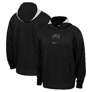 Men's Nike Black UNLV Rebels Basketball Spotlight Performance Pullover Hoodie