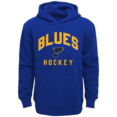 Toddler Blue/Heather Gray St. Louis Blues Play by Play Pullover Hoodie & Pants Set
