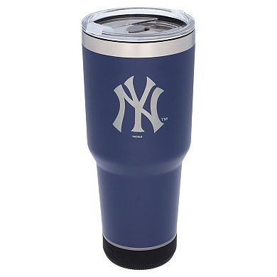The Memory Company New York Yankees 30oz. Stainless Steel LED Bluetooth Tumbler