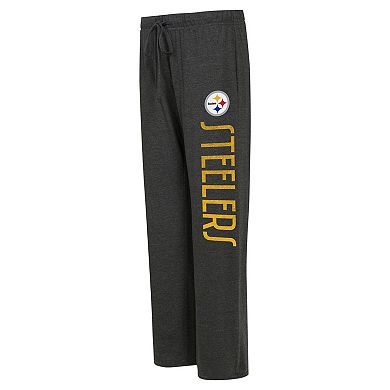 Women's Concepts Sport Black/Gold Pittsburgh Steelers Muscle Tank Top & Pants Lounge Set