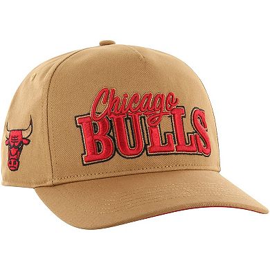 Men's '47 Tan Chicago Bulls Barnes Hitch Adjustable Hat