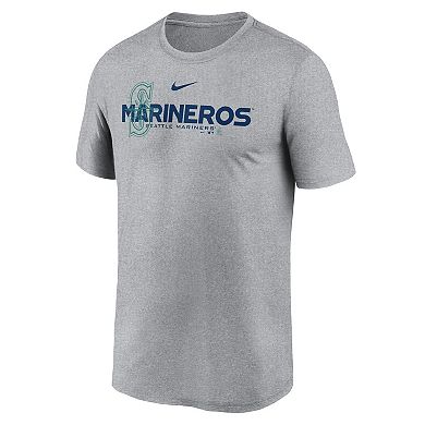 Men's Nike Heathered Charcoal Seattle Mariners Local Rep Legend Performance T-Shirt