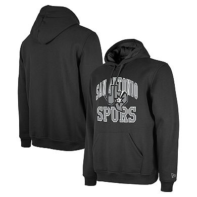 Unisex New Era  Black San Antonio Spurs 2023/24 Season Tip-Off Edition Pullover Hoodie