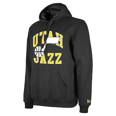 Unisex New Era  Black Utah Jazz 2023/24 Season Tip-Off Edition Pullover Hoodie