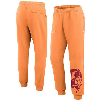 Men's Nike  Orange Tampa Bay Buccaneers Logo Crop Joggers