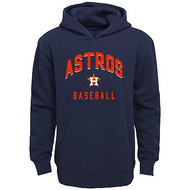 Toddler Navy/Gray Houston Astros Play-By-Play Pullover Fleece Hoodie & Pants Set