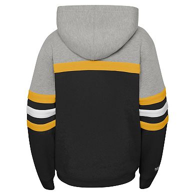 Youth Mitchell & Ness Gray Pittsburgh Penguins Head Coach Pullover Hoodie