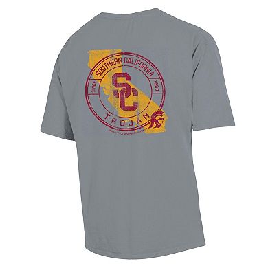 Men's Comfort Wash  Graphite USC Trojans STATEment T-Shirt
