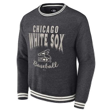 Men's Darius Rucker Collection by Fanatics  Heather Charcoal Chicago White Sox Vintage Pullover Sweatshirt