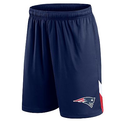 Men's Fanatics Branded Navy New England Patriots Interlock Shorts