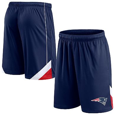 Men's Fanatics Branded Navy New England Patriots Interlock Shorts