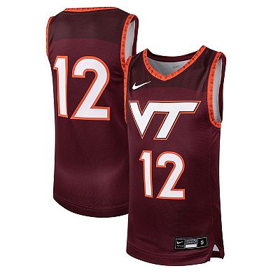 Youth Nike #20 Maroon Virginia Tech Hokies Team Replica Basketball Jersey