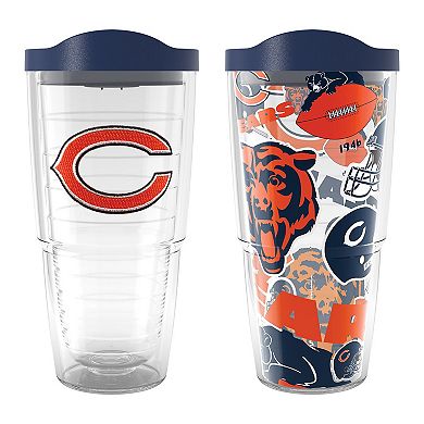 Tervis  Chicago Bears NFL 2 Pack Allover & Emblem