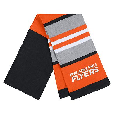 Women's WEAR by Erin Andrews Philadelphia Flyers Stripe Glove & Scarf Set