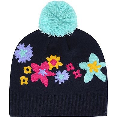 Girls Youth '47 Navy Chicago White Sox Buttercup Knit Beanie with Pom