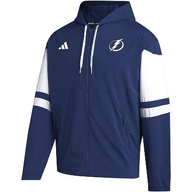 Men's adidas  Blue Tampa Bay Lightning Full-Zip Hoodie