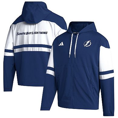 Men's adidas  Blue Tampa Bay Lightning Full-Zip Hoodie