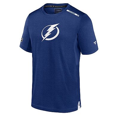 Men's Fanatics Branded  Blue Tampa Bay Lightning Authentic Pro Performance T-Shirt