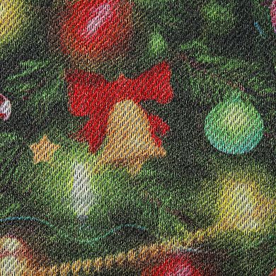 Evergreen Enterprises Santa's Sleigh on Christmas Garden Lustre Flag