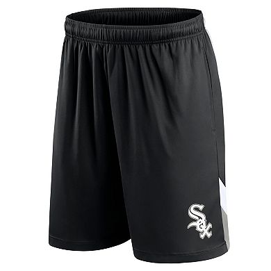 Men's Fanatics Branded Black Chicago White Sox Slice Shorts