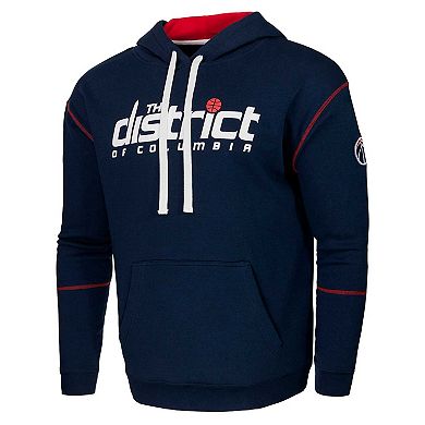 Unisex Navy Stadium Essentials Washington Wizards Monument Pullover Hoodie