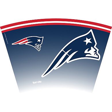 Tervis  New England Patriots 24oz NFL 2 PACK Genuine & Forever Fan