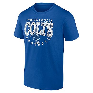 Men's Fanatics Branded Royal Indianapolis Colts Game Of Inches T-Shirt