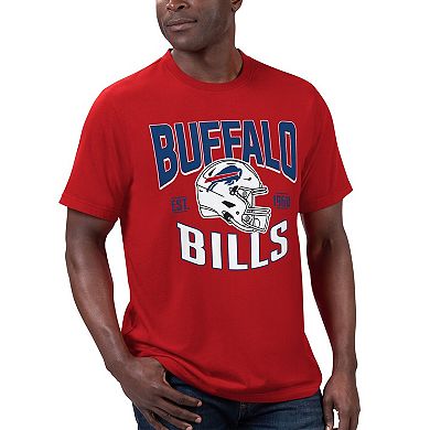 Men's G-III Sports by Carl Banks Royal/Red Buffalo Bills T-Shirt & Full-Zip Hoodie Combo Set