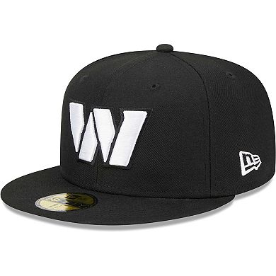 Men's New Era Black Washington Commanders Multi 59FIFTY Fitted Hat